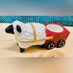 Yankee Candle sheep tealight holder